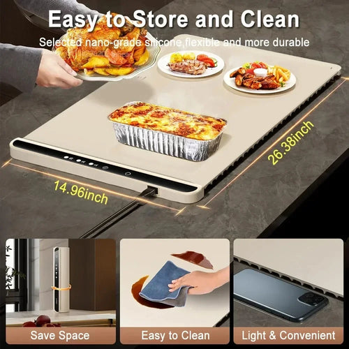 Foldable Electric Warming Tray